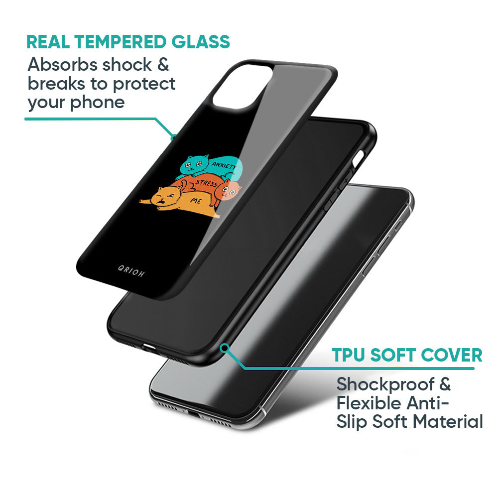 Anxiety Stress Glass Case for Realme 16 Pro 5G