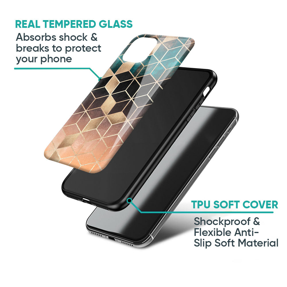 Bronze Texture Glass Case for Oppo K13 Turbo Pro 5G