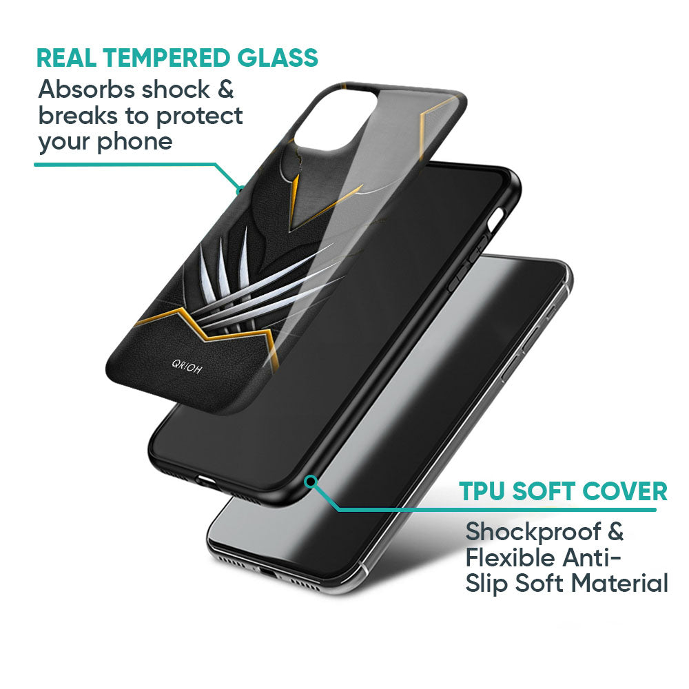 Black Warrior Glass Case for Samsung Galaxy A57 5G