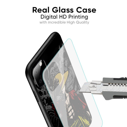 Dark Luffy Glass Case for Google Pixel 9