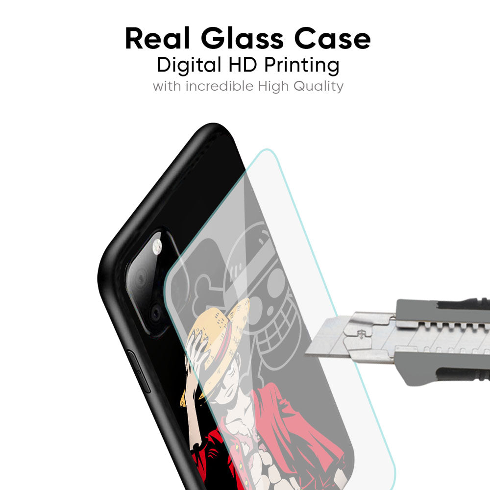 Hat Crew Glass Case for Google Pixel 8A