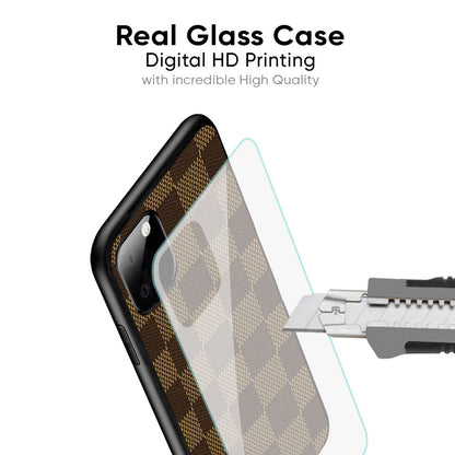 Brown Block Glass Case for Google Pixel 8A