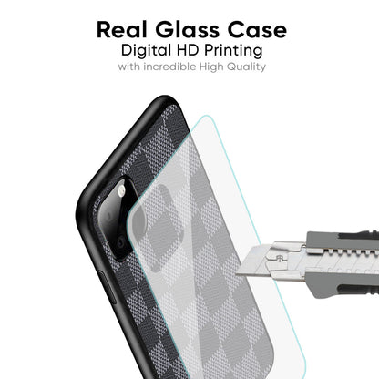 Grey Block Glass Case for Google Pixel 8A