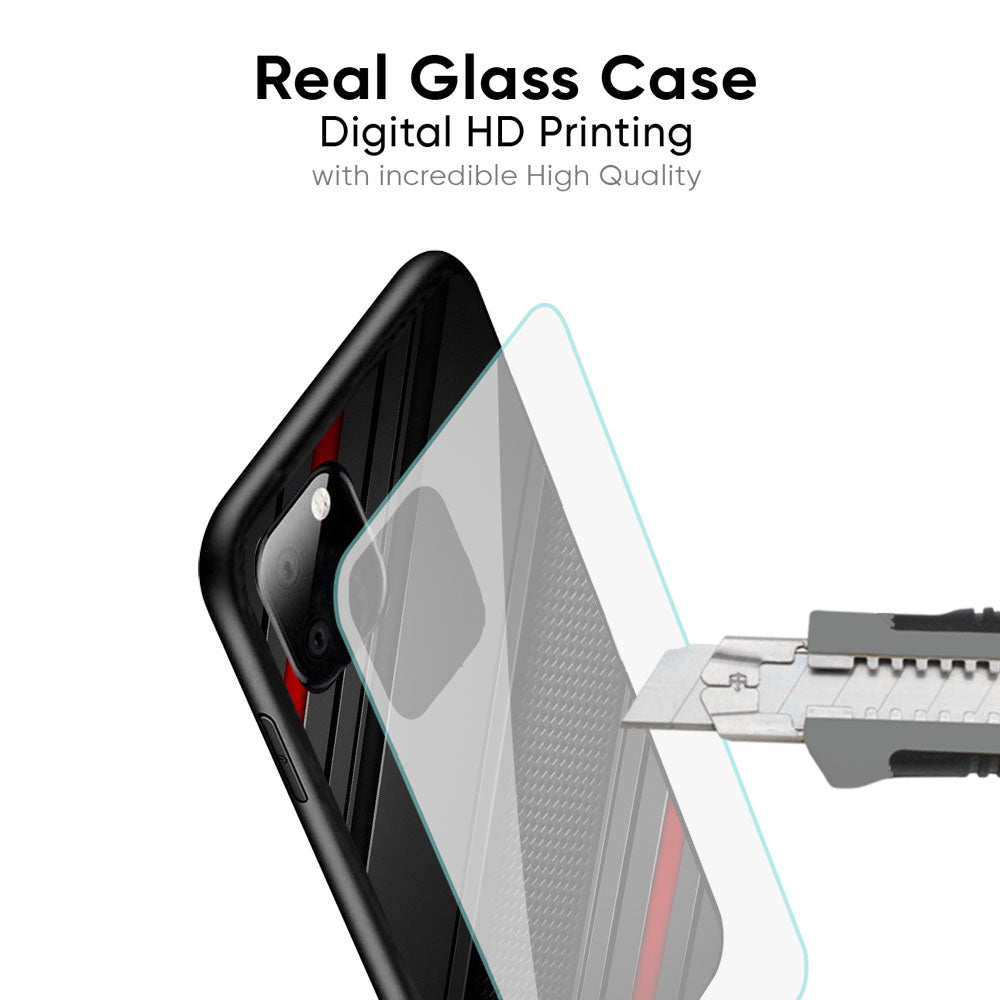 Modern Abstract Glass Case for Google Pixel 8A
