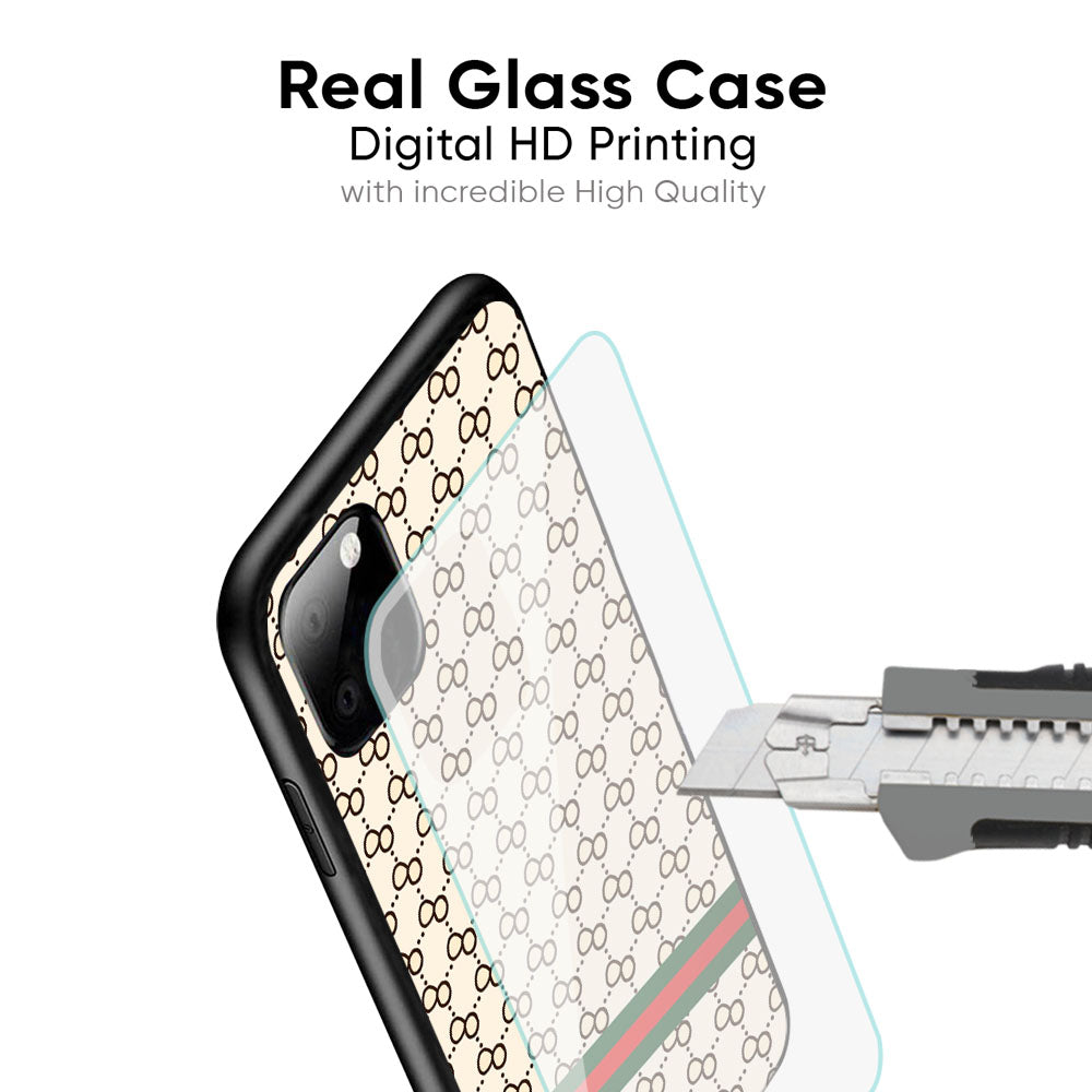 Luxurious Pattern Glass Case for Google Pixel 8A