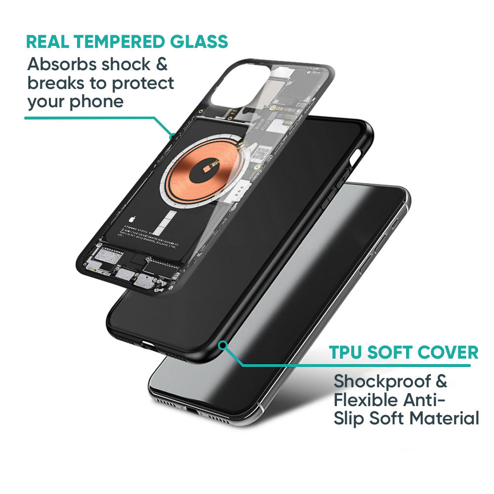 Teardown Glass Case for iPhone 15 Pro Max