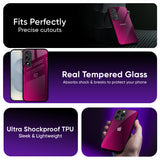 Pink Burst Glass Case