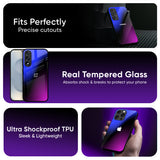 Viola Gradient Glass Case