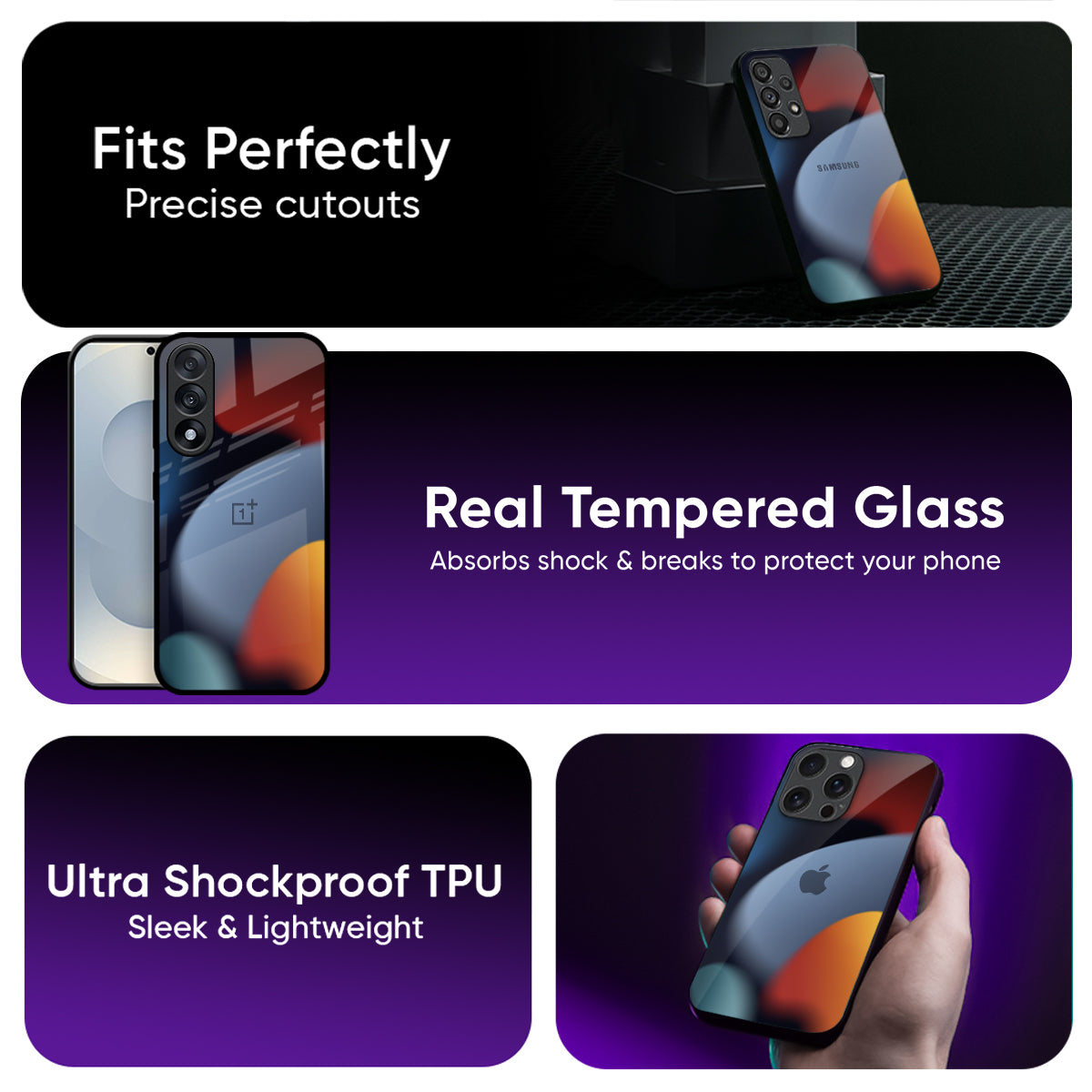 Acrylic Stones Glass Case