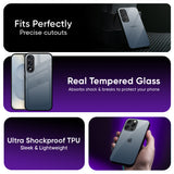 Smokey Grey Color Glass Case