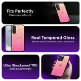 Pastel Pink Gradient Glass Case