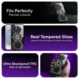 Hexagon Style Glass Case