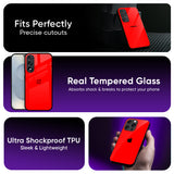 Blood Red Glass Case