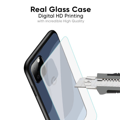Navy Blue Ombre Glass Case for Google Pixel 9 Pro XL