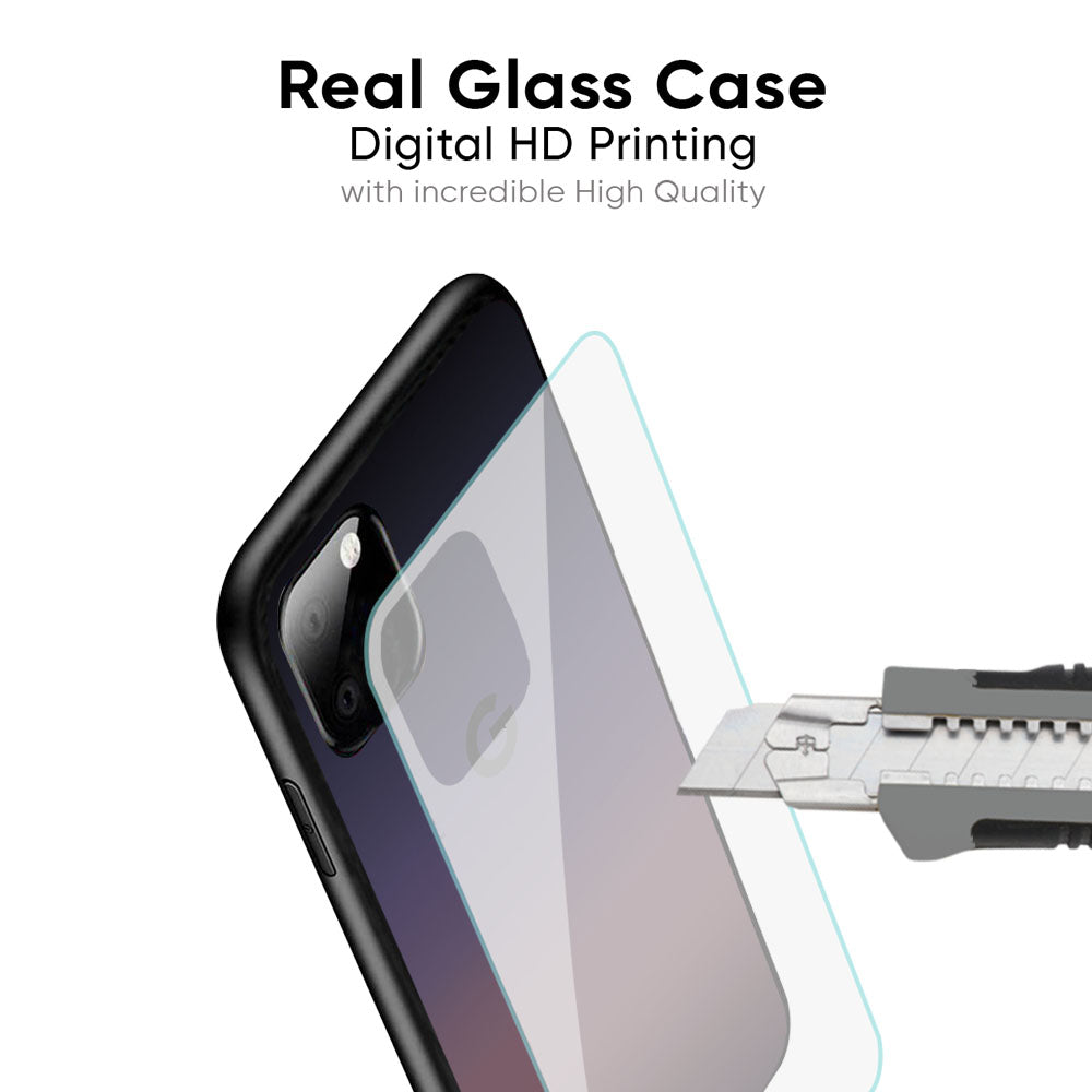 Grey Ombre Glass Case for Google Pixel 9