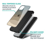 Abstract Mountain Pattern Glass Case for iPhone 17