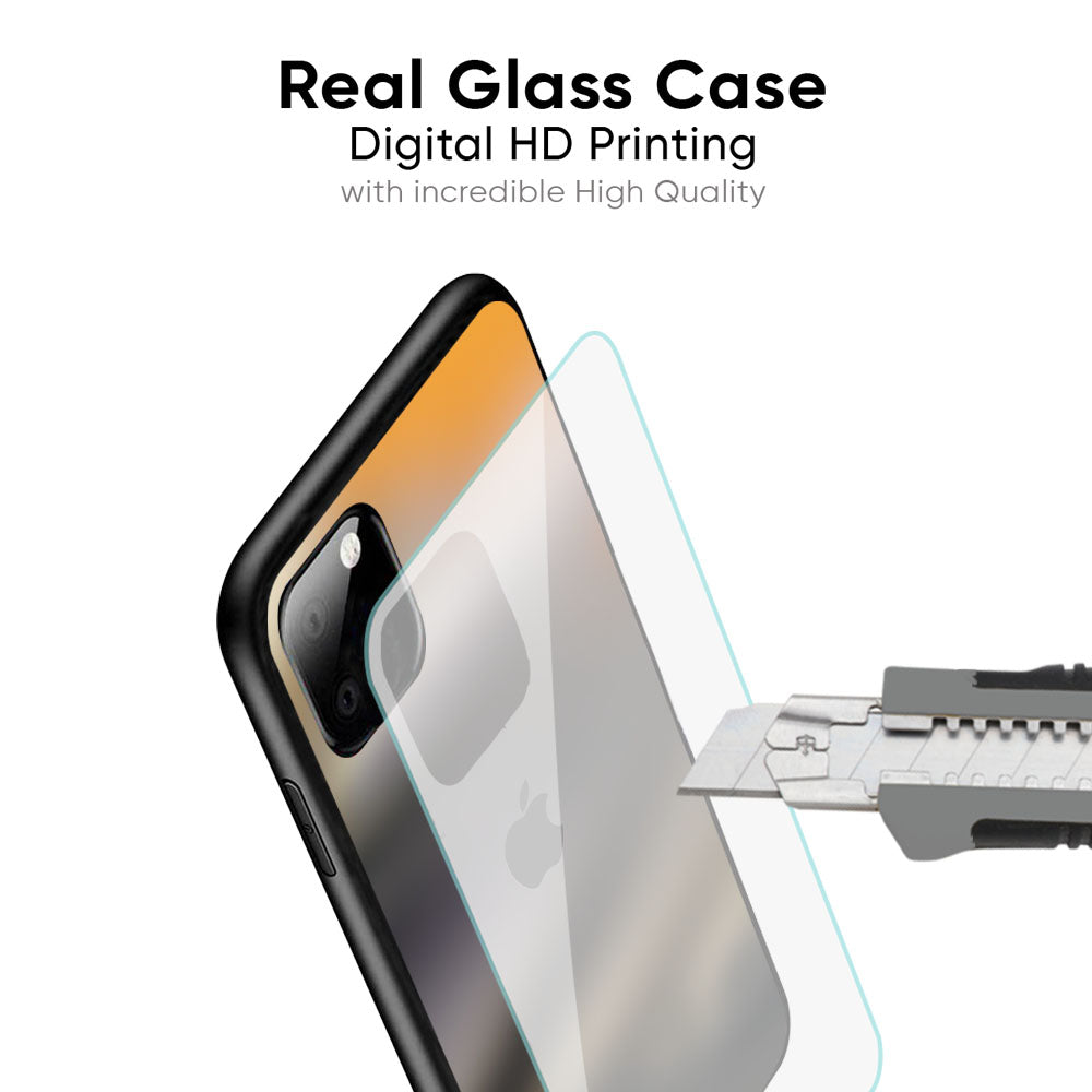 Minimalist Ombre Glass Case for iPhone 16 Pro Max
