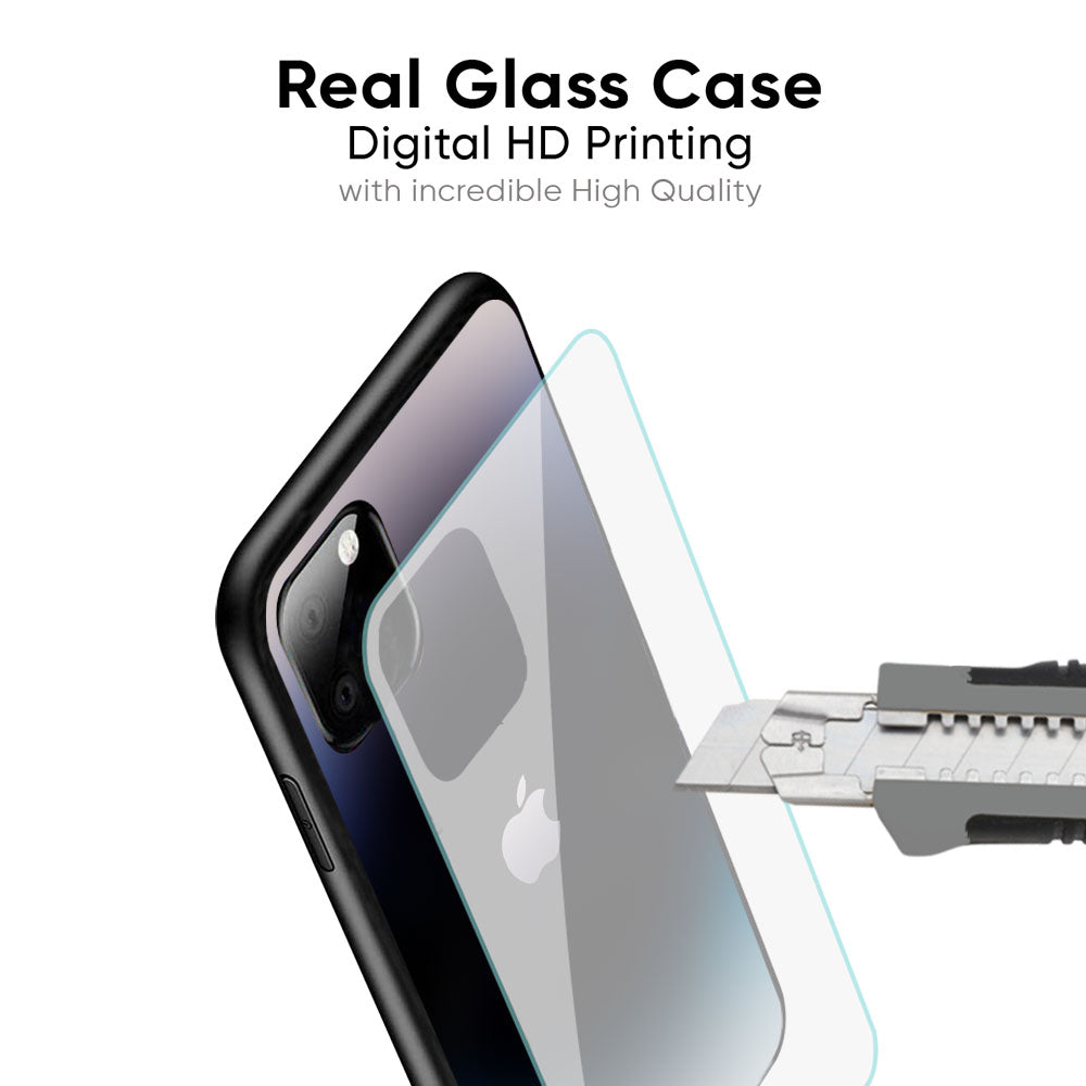 Black Obsidian Glass Case for iPhone 16 Pro Max
