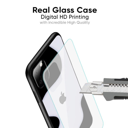Wheat Cream Wavy Glass Case for iPhone 16 Pro Max
