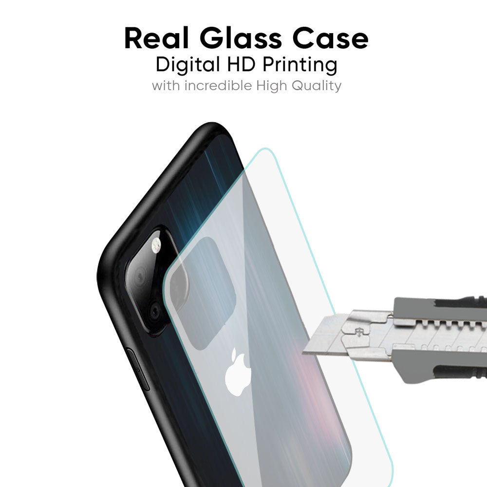 Dark Aesthetic Glass Case for iPhone 16 Pro Max