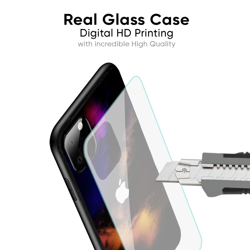 Danger Galaxy Glass Case for iPhone 16 Pro Max
