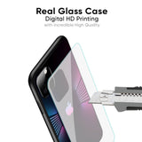Disco Line Glass Case for iPhone 16