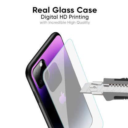 Purple Fusion Glass Case for iPhone 16 Pro Max