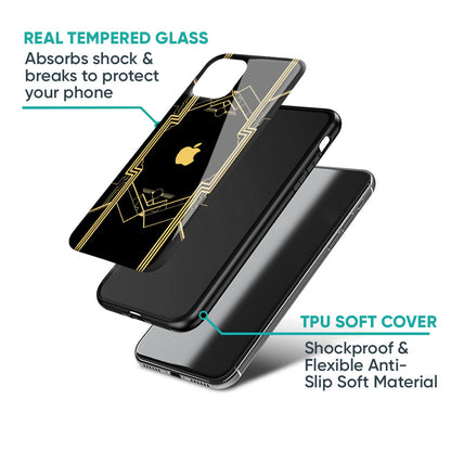 Sacred Logo Glass Case for iPhone 17
