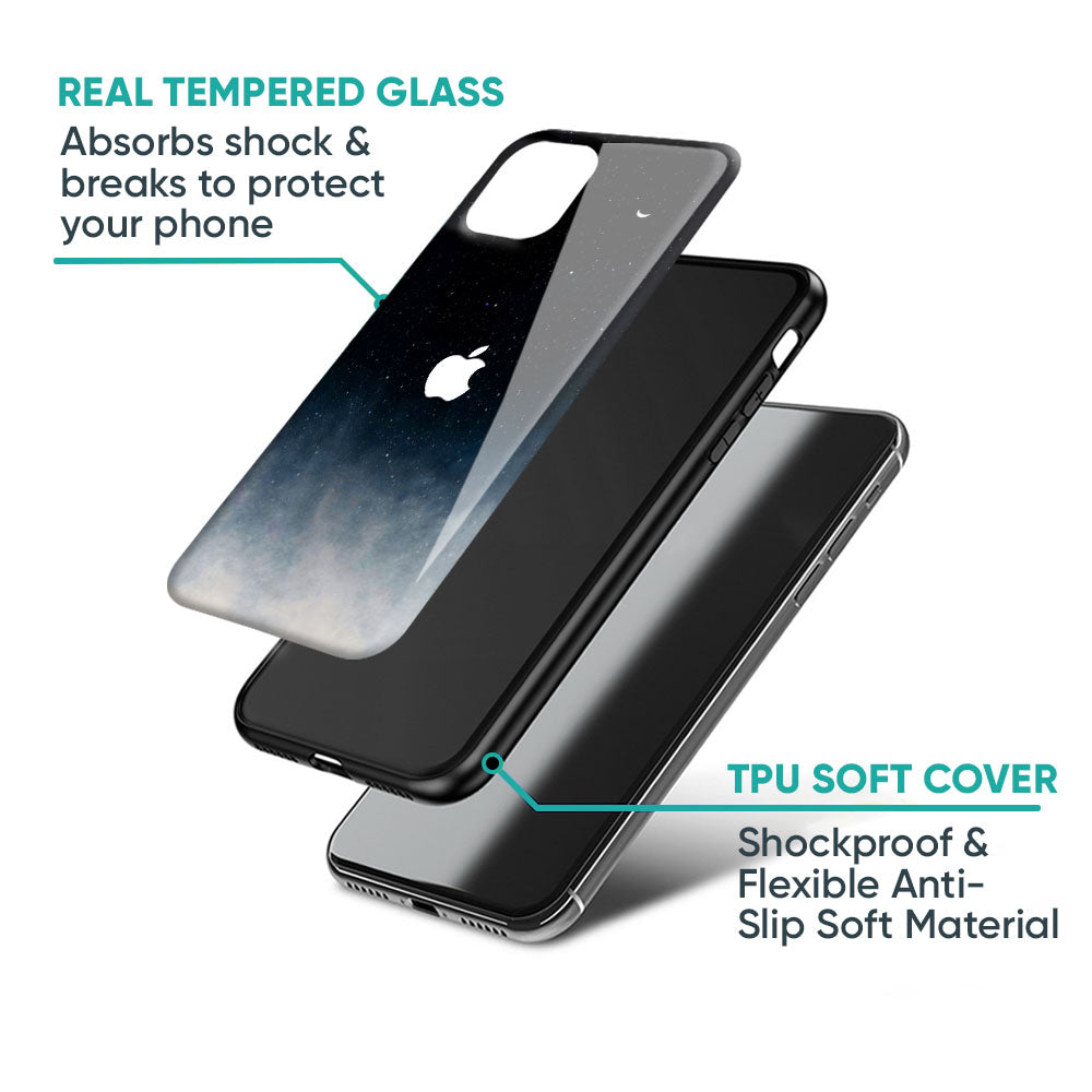 Aesthetic Sky Glass Case for Apple iPhone 16e