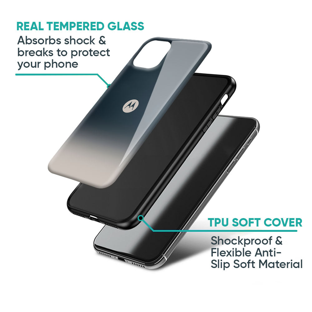 Middle Of Beach Glass Case for Motorola Edge 70 5G
