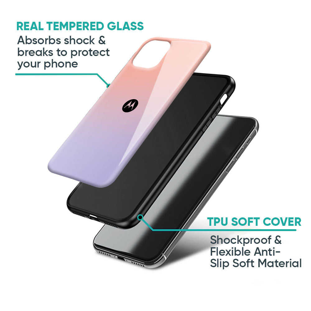Dawn Gradient Glass Case for Motorola Edge 70 Fusion 5G