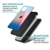 Blue & Pink Ombre Glass case for Motorola Edge 70 5G