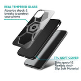Hexagon Style Glass Case For Motorola Edge 60 Fusion 5G