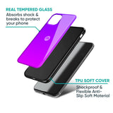 Purple Pink Glass Case for Motorola Edge 50 Fusion 5G