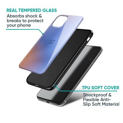 Blue Aura Glass Case for OnePlus Nord CE6 lite