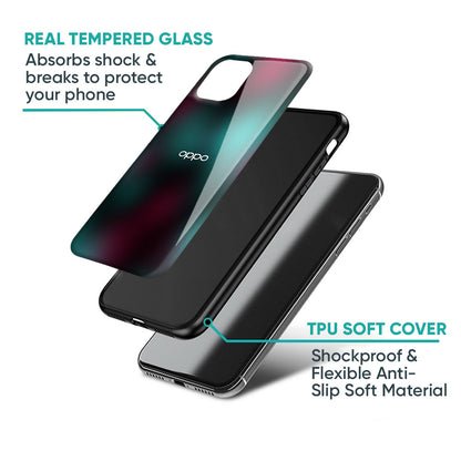Dark Gradiant Glass Case for Oppo K13 Turbo Pro 5G