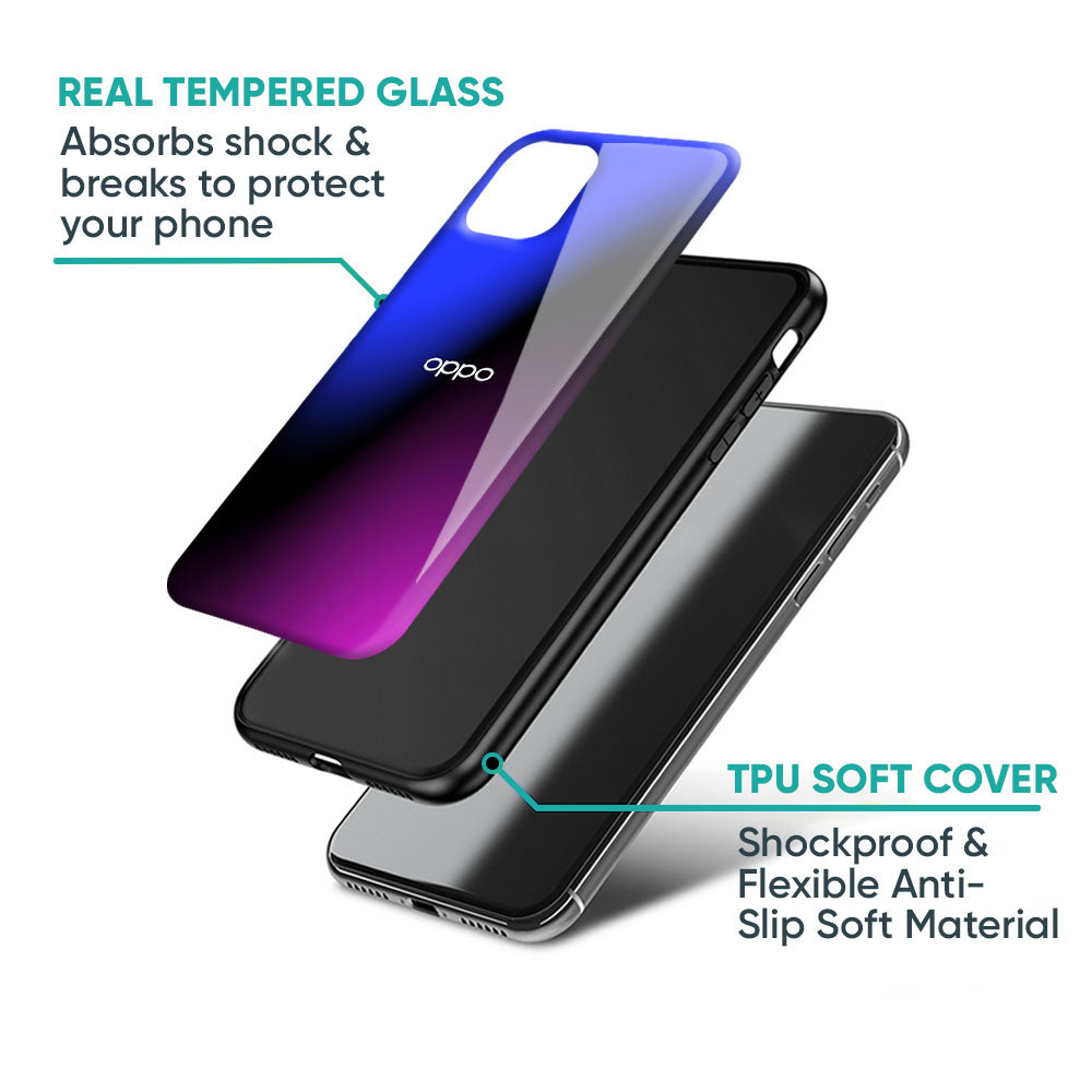 Viola Gradient Glass Case for Oppo K13 Turbo Pro 5G