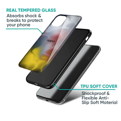 Colorful Smoke Glass Case for Oppo K13 Turbo Pro 5G