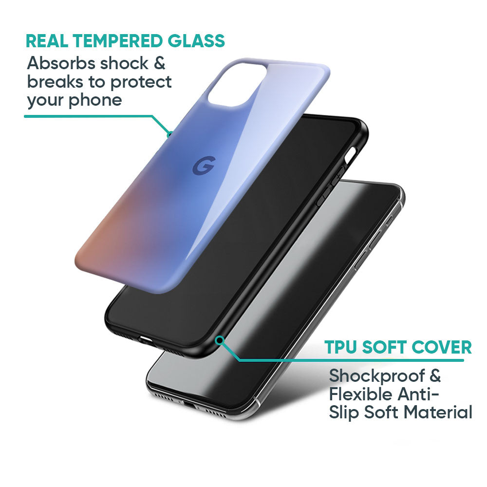 Blue Aura Glass Case for Google Pixel 10 Pro 5G