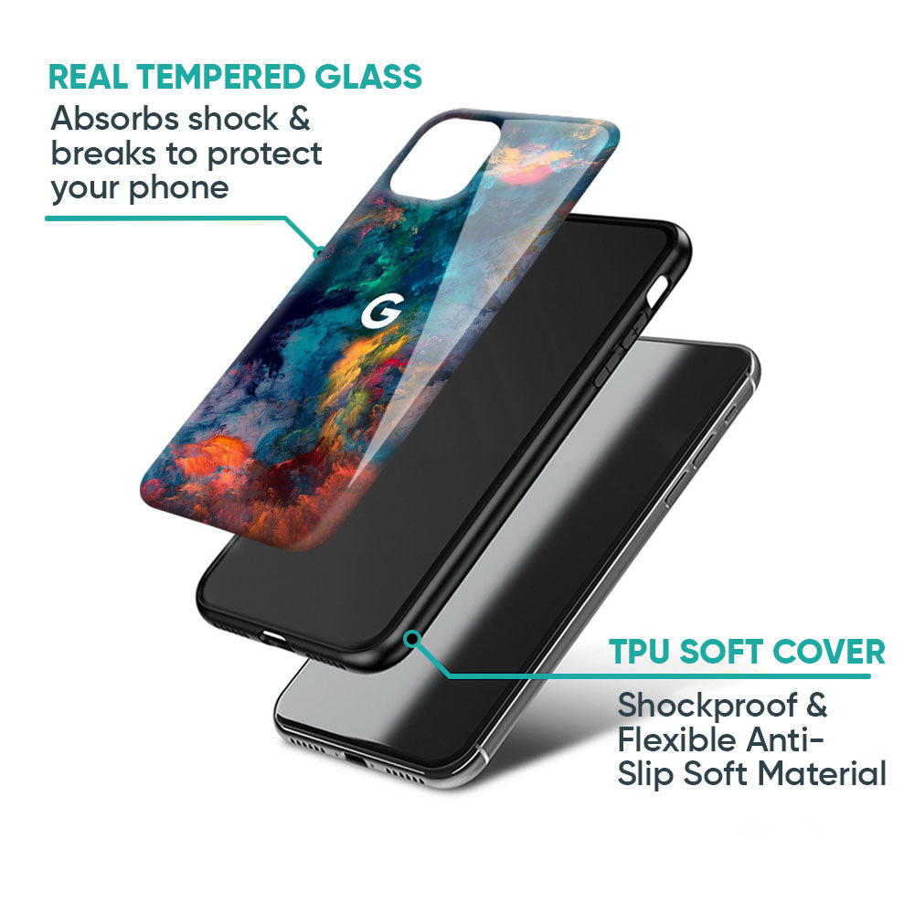 Colored Storm Glass Case for Google Pixel 10 5G