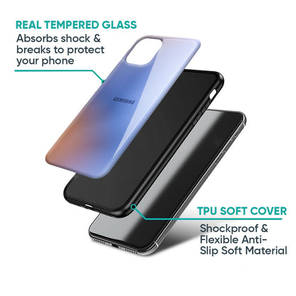 Blue Aura Glass Case for Samsung Galaxy A57 5G