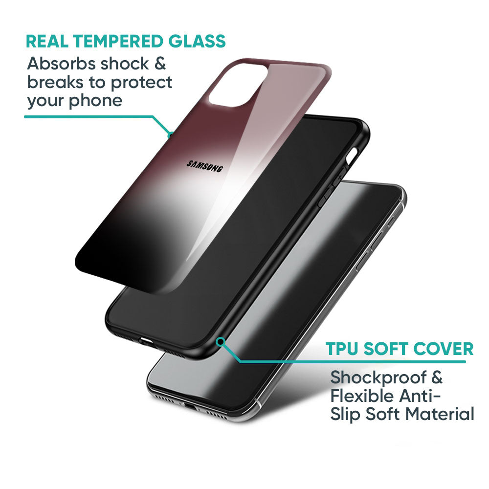 Soft Blur Glass Case for Samsung Galaxy M56 5G