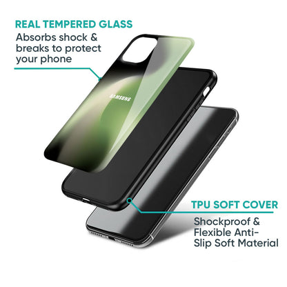 Green Tornado Glass Case for Samsung Galaxy M56 5G