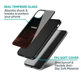 Wooden Mat Glass Case for Samsung Galaxy S26 5G