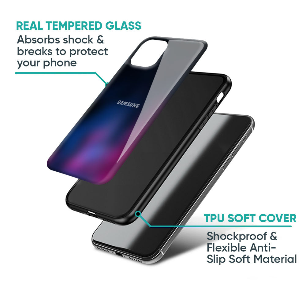Pink Smudge Glass Case for Samsung Galaxy A57 5G