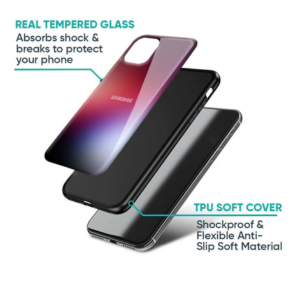 Gaussian Red Glass Case for Samsung Galaxy A57 5G