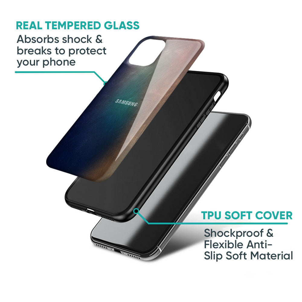 Rusty Gradient Glass Case for Samsung Galaxy M56 5G