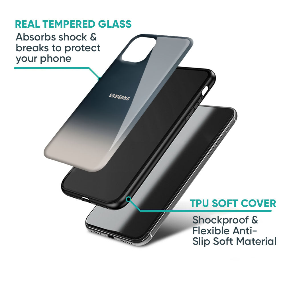 Middle Of Beach Glass Case for Samsung Galaxy M56 5G