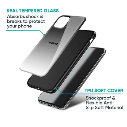 Zebra Gradient Glass Case for Samsung Galaxy A57 5G