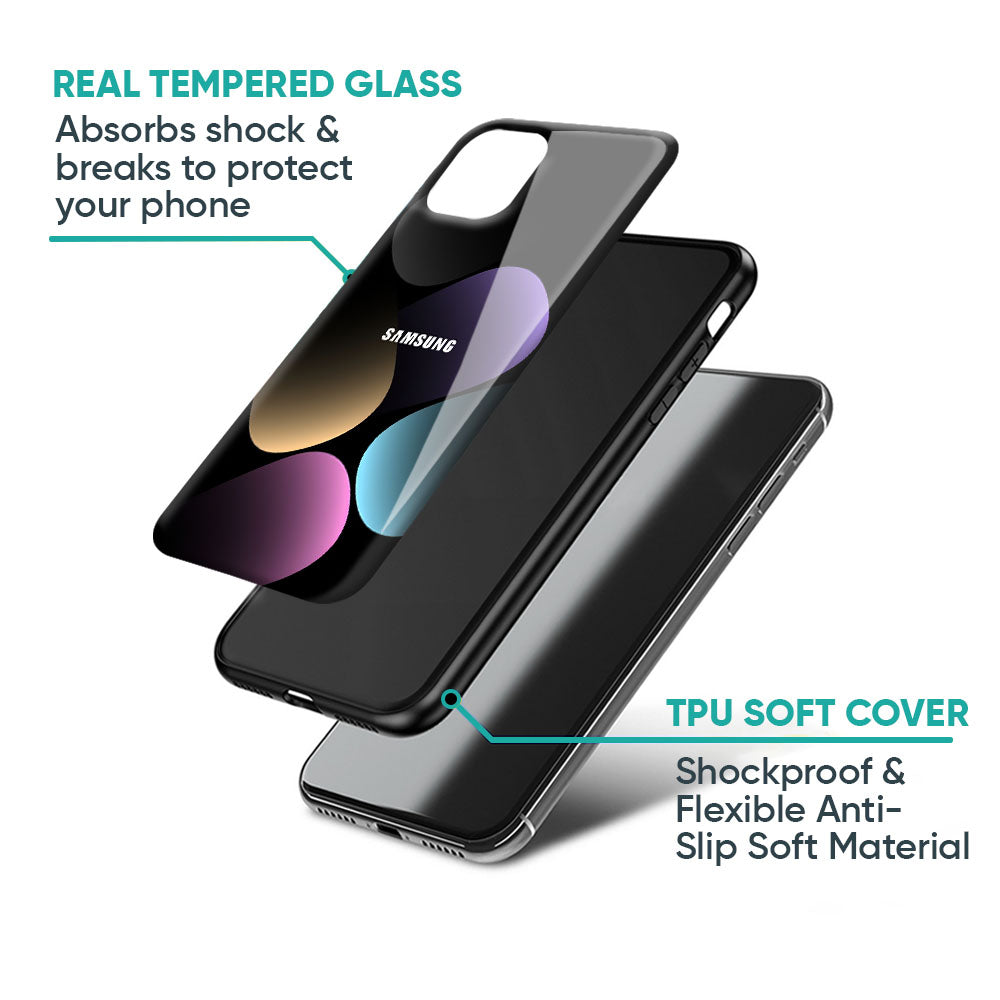 Color Icon Glass Case for Samsung Galaxy A57 5G